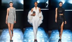 Chất liệu sequin và đồ lông: Điểm nhấn trong BST mới của Michael Kors