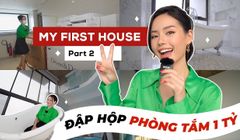 Cô em Trendy - Đập hộp nhà tắm 1 tỷ.