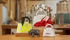 BST túi xách Louis Vuitton x Frank Gehry thiết kế kết hợp thủ công