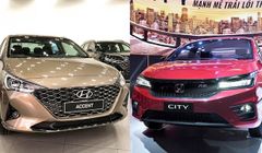 Khác biệt giữa Honda City RS và Hyundai Accent 2024 1.5 AT Cao cấp