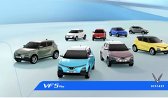 VinFast bổ sung màu sắc ngoại thất cho VF 5 Plus