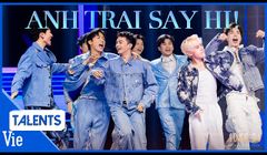 Dàn anh trai trổ tài hát chay cực đỉnh tại Anh Trai Say Hi