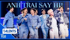 Dàn anh trai trổ tài hát chay cực đỉnh tại Anh Trai Say Hi