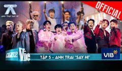 'Anh trai say hi' tập 5 khắc nghiệt với sự dừng lại của 6 anh trai