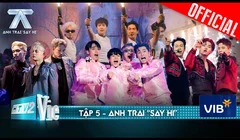 'Anh trai say hi' tập 5 khắc nghiệt với sự dừng lại của 6 anh trai