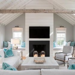 Mang cả bờ biển vào nhà với phong cách decor Coastal Style