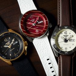 Ra mắt bộ 3 đồng hồ Samurai, sushi, ván trượt cực chất từ Seiko