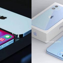 Dân tình bấn loạn trước concept iPhone 13 Blue Sky màu cực xịn