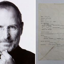 Đơn xin việc năm 1973 của Steve Jobs được bán đấu giá