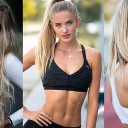 Vẻ đẹp nóng bỏng của siêu sao điền kinh Alica Schmidt