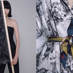 Khăn lụa Dior - Phong cách thời thượng của quý cô sành điệu
