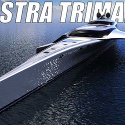 Nội thất xa xỉ bên trong siêu du thuyền ba thân Adastra