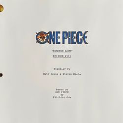 Tin vui dành cho các fan truyện tranh: Hình ảnh kịch bản live-action 'One Piece' đã được hé lộ