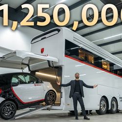 Chiêm ngưỡng Dembell Motorhome : Biệt thự di động trị giá 1 triệu Euro ở Wilhelmsdorf, Đức