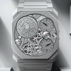 Bulgari lập kỷ lục với chiếc đồng hồ mỏng nhất thế giới Octo Finissimo Ultra