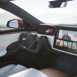 Tesla Model S phiên bản mới có thể sẽ có màn hình xoay cơ giới