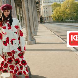 BST Thu Đông 2022 từ Thương hiệu Kenzo mang họa tiết hoa Poppy bắt mắt
