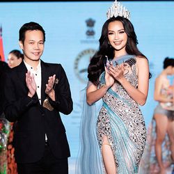 Hoa hậu Hoàn vũ Việt Nam 2022 Ngọc Châu đảm nhận vai trò vedette cho NTK Hoàng Hải