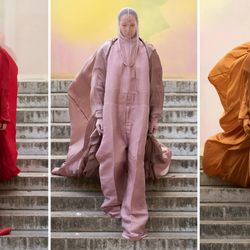 BST Rick Owens Xuân/Hè 2024 - Những gam màu nổi trong sắc thái u tối