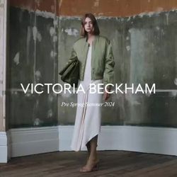 Bộ sưu tập Victoria Beckham Xuân Hè 2024 bức thư tình lãng mạn