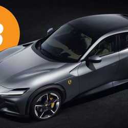 Có thể dùng Bitcoin và các loại tiền ảo để mua siêu xe Ferrari