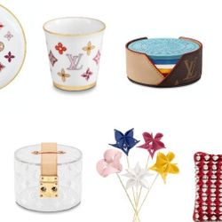BST bộ đồ ăn Louis Vuitton đầu tiên của nhà mốt xa xỉ đến từ Pháp