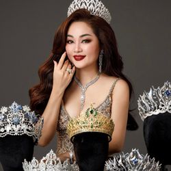 Hoa hậu Hoàng Thanh Nga với những tuyệt tác vương miện dành cho nhan sắc Việt