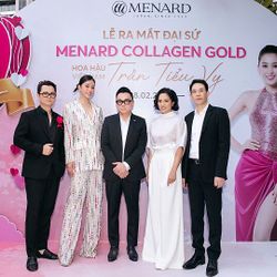 Hoa hậu Trần Tiểu Vy làm đại sứ Menard Collagen Gold