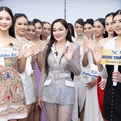 Hoa hậu Hoàng Thanh Nga đón tiếp dàn thí sinh Miss Grand Vietnam 2023