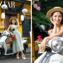 Hotgirl Mỹ Uyên đón Trung thu đậm nét truyền thống tại phố cổ Hội An