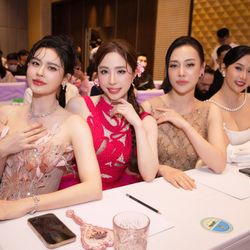 Trương Quỳnh Anh khoe nhan sắc ngọt ngào tại họp báo Bước nhảy hoàn vũ 2024