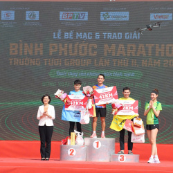 Gần 25.000 VĐV, du khách trong nước, quốc tế tham dự Giải Bình Phước marathon - Trường Tươi Group lần thứ II