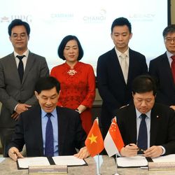 Công ty Changi Airport International ký hợp đồng mang tính bước ngoặt với Nhà ga quốc tế Cam Ranh