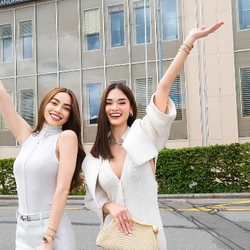 Hồ Ngọc Hà, Kim Lý và Hoa hậu Hoàn Vũ Pia Wurtzbach tham quan xưởng chế tác Bulgari ở Thụy Sỹ