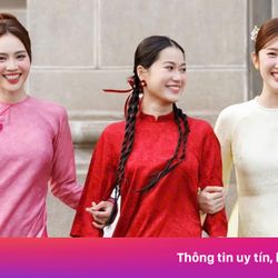Ninh Dương Lan Ngọc bên dàn sao 7 nụ cười xuân