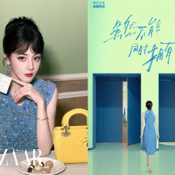 Địch Lệ Nhiệt Ba lần đầu đóng phim ngắn, một mình diễn hai vai