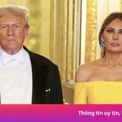 Váy áo ấn tượng của bà Melania Trump trong chuyến thăm Anh
