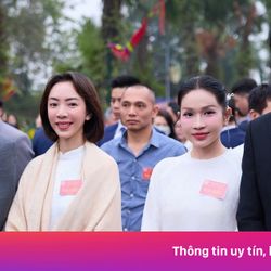 Đinh Tiến Đạt, Thu Trang dự lễ Giỗ Tổ Hùng Vương ở Phú Thọ