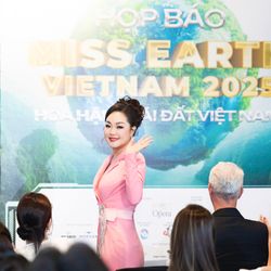 Hoa hậu Hoàng Thanh Nga ký kết tài trợ Hoa hậu Trái đất Việt Nam 2025