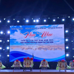 Khai mạc Tuần du lịch 2025 tỉnh Thái Bình