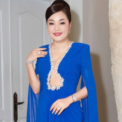 Hoa hậu Hoàng Thanh Nga lộng lẫy trong họp báo chung kết Miss Cosmo Vietnam 2025