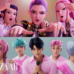 Nguyên mẫu cho SAJA BOYS và HUNTR/X, hai nhóm nhạc ảo từ phim KPop Demon Hunters