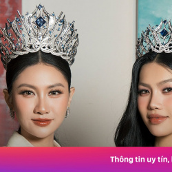 Tân Hoa hậu Phương Linh: 'Các sếp cho treo hình tôi khắp công ty'