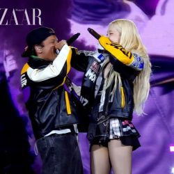 Rosé hội ngộ Bruno Mars trên sân khấu DEADLINE chặng Los Angeles