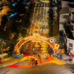 Thành phố Thiên niên kỷ T&T City Millennia bừng sáng trước đại nhạc hội