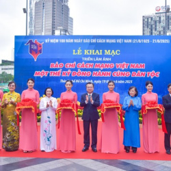 TPHCM: Khai mạc triển lãm ảnh đặc sắc “Báo chí cách mạng Việt Nam – Một thế kỷ đồng hành cùng dân tộc”