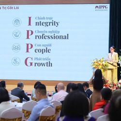 Tổng Giám đốc IPPG Lê Hồng Thủy Tiên: “Kinh doanh bao trùm và phát triển bền vững là con đường duy nhất để doanh nghiệp tồn tại trong kỷ nguyên mới.”