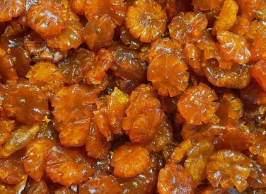 Mứt quất dẹp quen thuộc của người Hà Nội