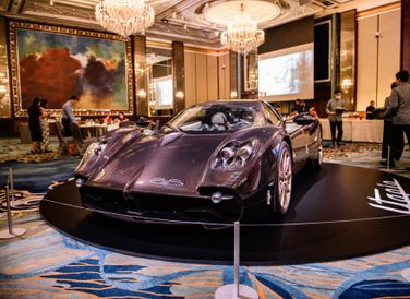 Pagani Utopia là mẫu xe thứ 3 mà hãng ra mắt, sau Zonda và Huayra. Tên gọi cùa chiếc xe được lấy cảm hứng từ vùng đất viễn tưởng, cũng là tên của một cuốn sách viết bởi nhà triết học Thomas More.