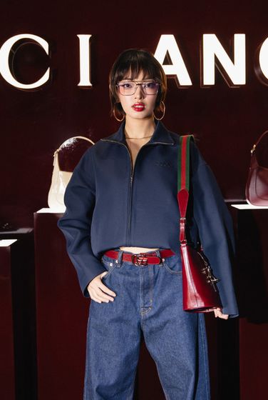 Fashionista Châu Bùi. (Ảnh: Gucci)